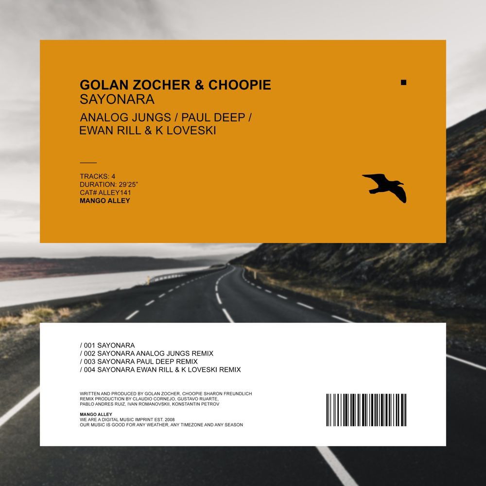 Golan Zocher & Choopie - Sayonara [ALLEY141]
